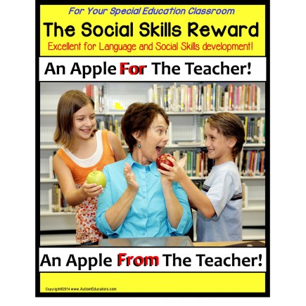 Autism Social Skills and Language Development Communication Game/Reward System